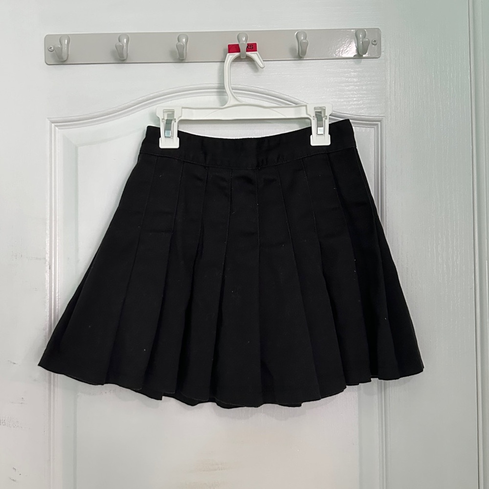 Brandy Melville black tennis skirt